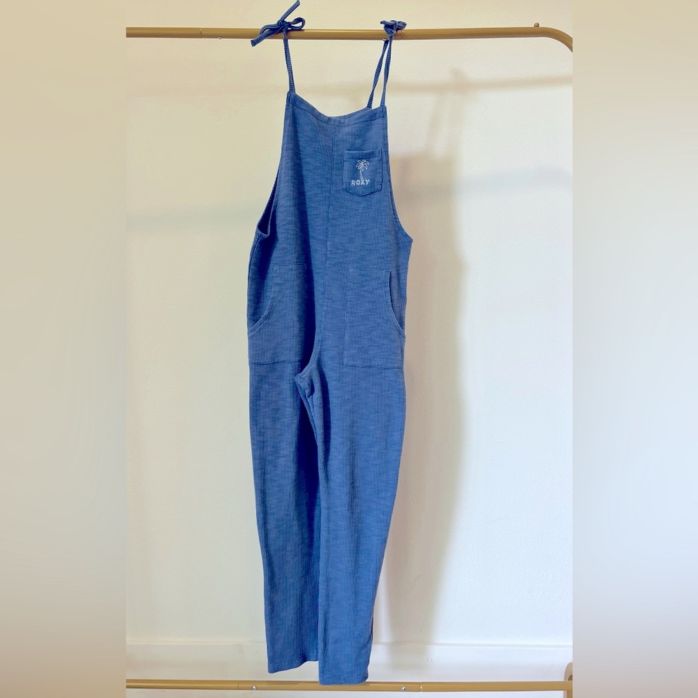 Roxy girl Blue Denim One Piece with Adjustable Straps